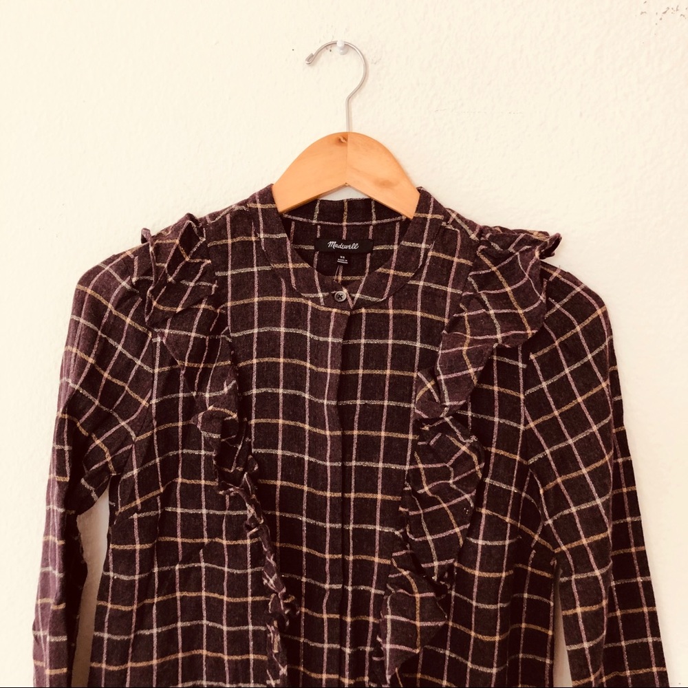 Madewell Ruffled Shirt